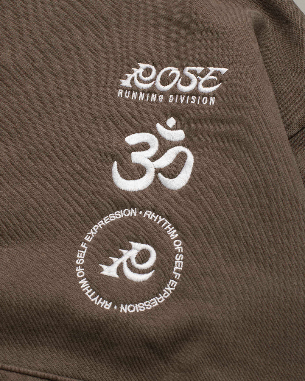 Inner Rhythm Hoodie Vintage Brown