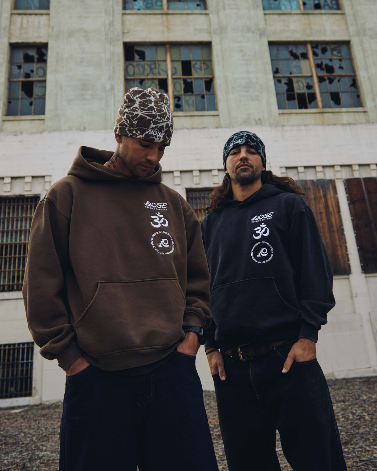 Inner Rhythm Hoodie Vintage Brown