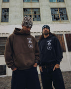 Inner Rhythm Hoodie Washed Black