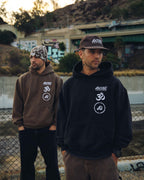 Inner Rhythm Hoodie Vintage Brown