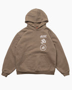 Inner Rhythm Hoodie Vintage Brown