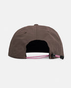Ripstop Cap - Smoke Brown Pink Bungee